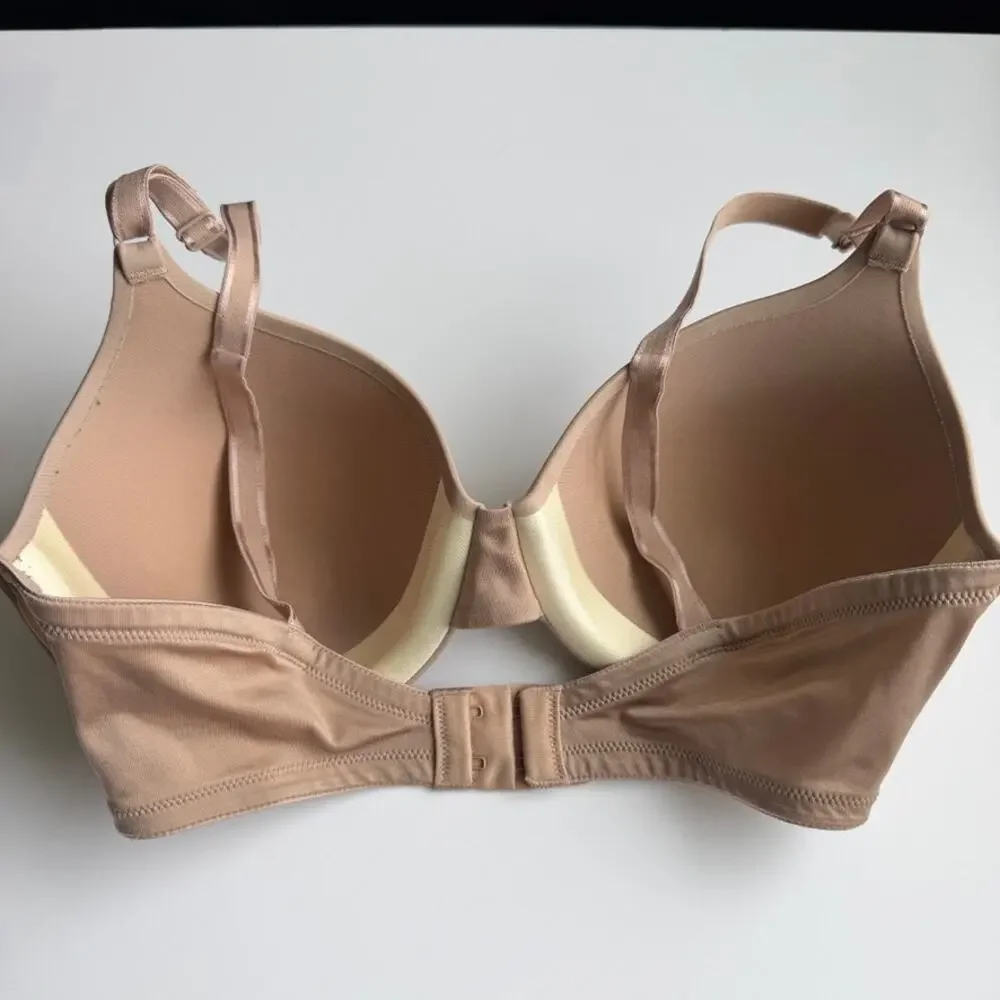 Warners This Is Not A Bra Cushioned Underwire Lightly Lined T-Shirt Bra Size 34D